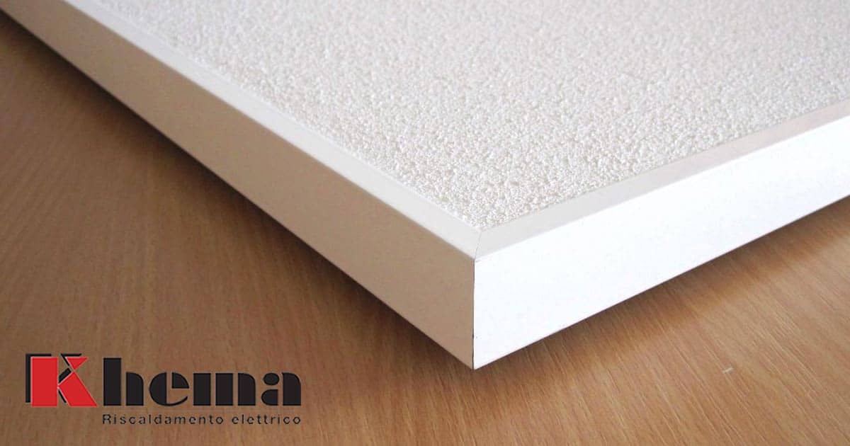 ECOSUN U+Pannelli Radianti universali con finitura ruvida